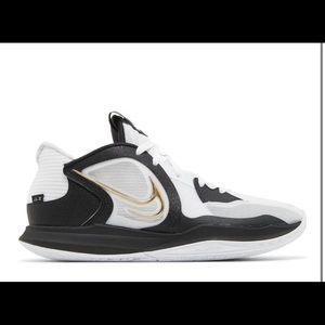 2022 Kyrie Low 5 'White Black Metallic Gold'
